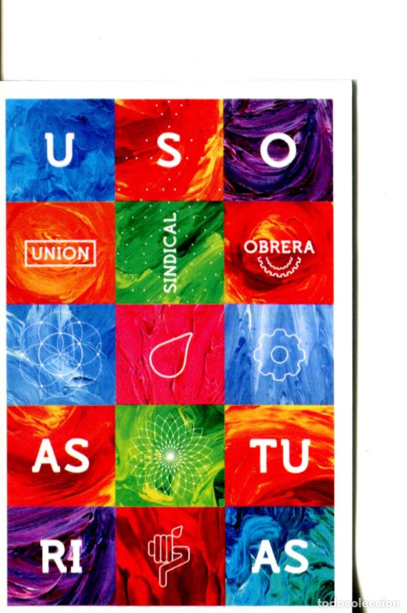 Coleccionismo calendarios: CALENDARIO SINDICATO A&Ntilde;O 2016 USO UNION SINDICAL OBRERA DE ASTURIAS