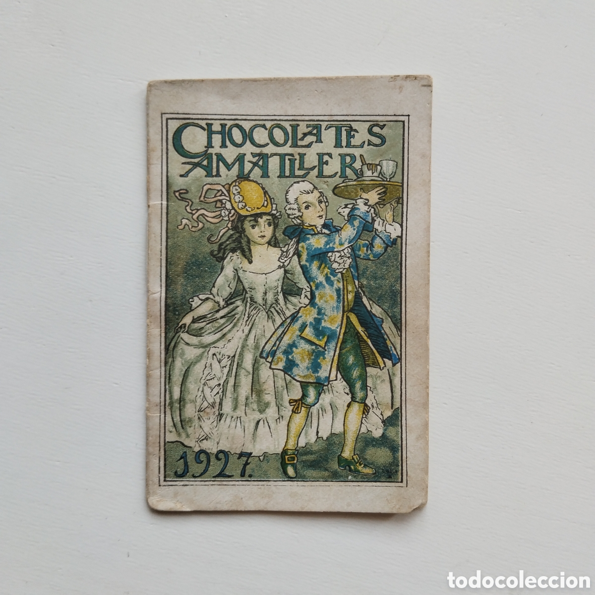 Coleccionismo calendarios: LOLA ANGLADA CALENDARIO CHOCOLATES AMATLLER