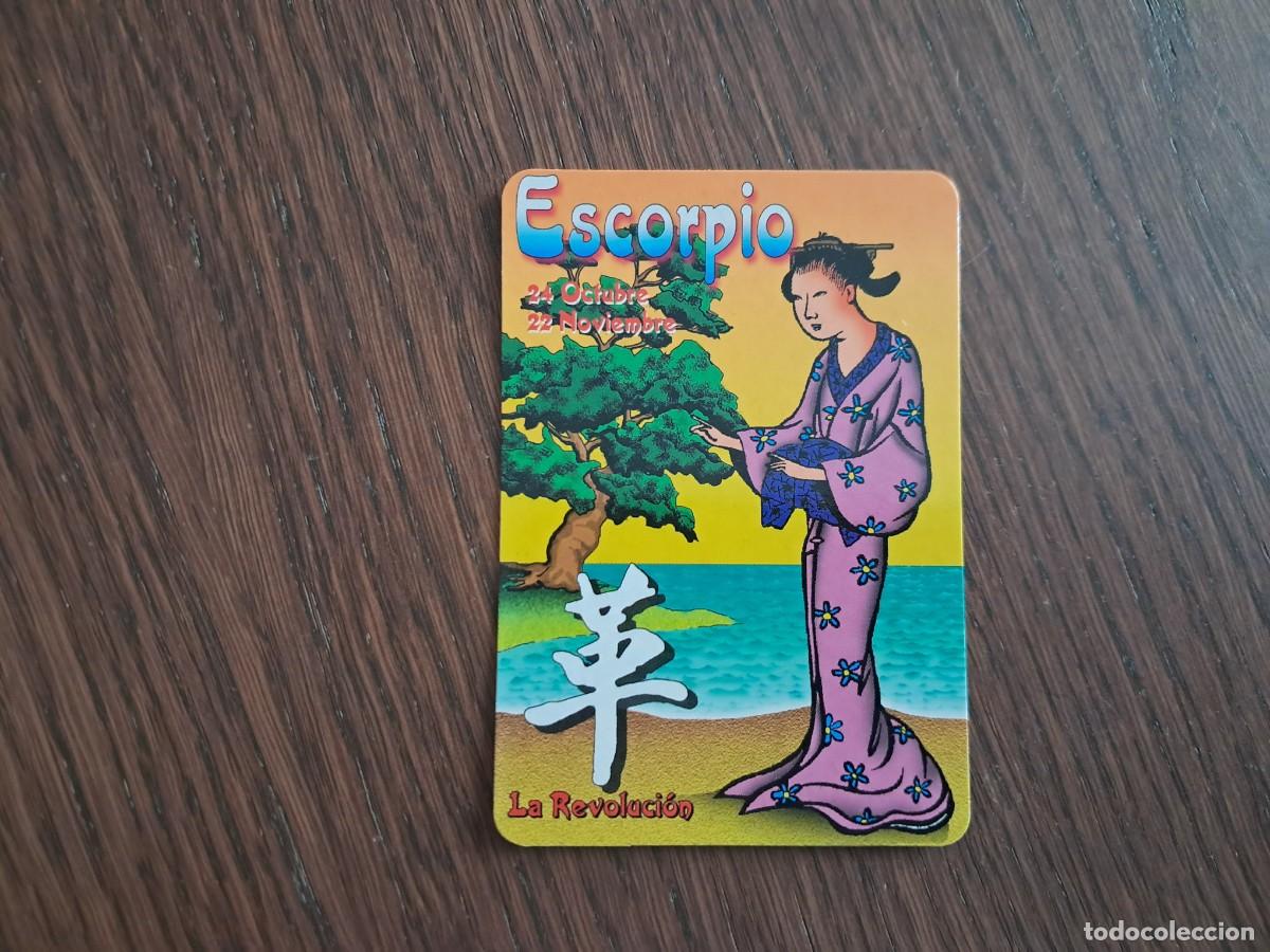 Coleccionismo calendarios: calendario de serie L-243, hor&oacute;scopos, Escorpio, a&ntilde;o 2003.