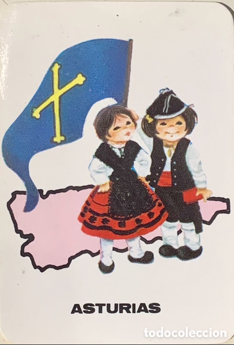 Coleccionismo calendarios: Calendario de bolsillo. Asturias. 1980.