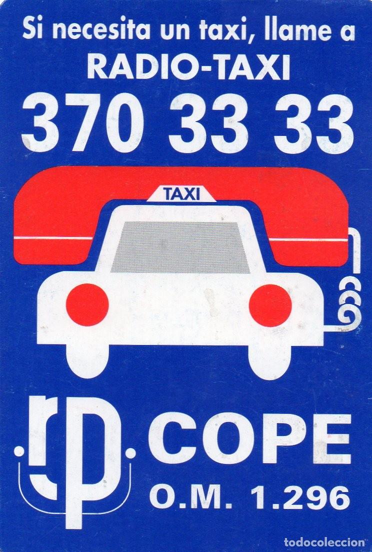 Coleccionismo calendarios: Calendario de Publicidad 1993 - RADIO - TAXI