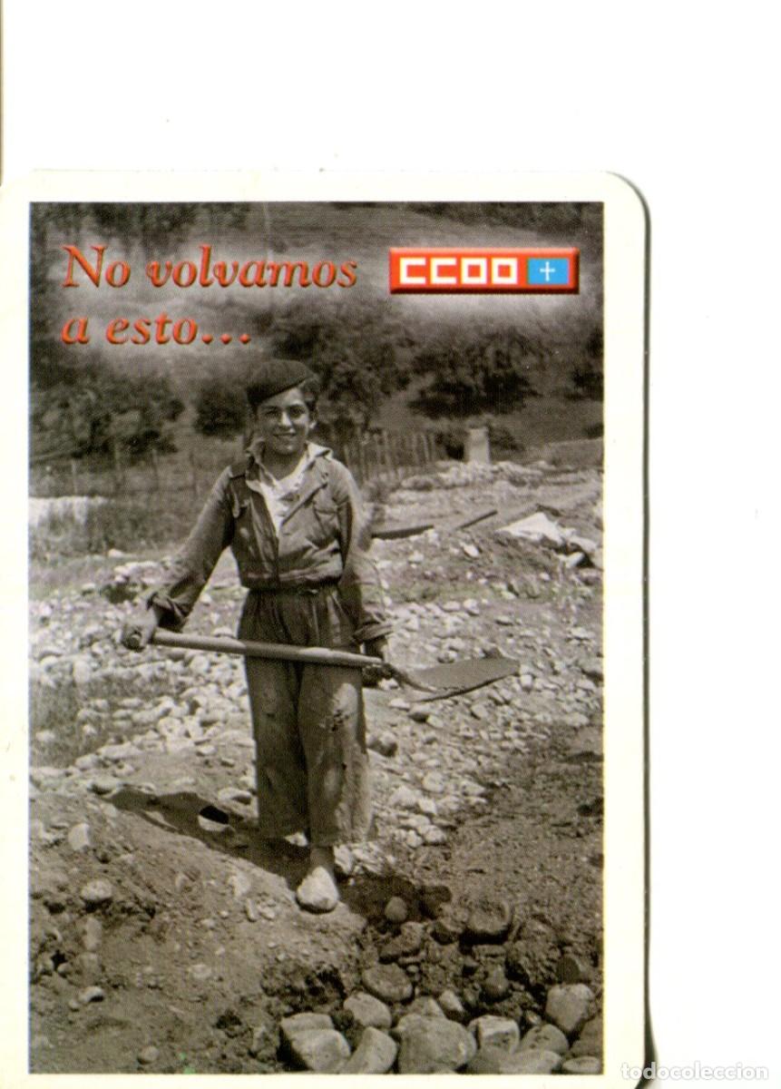 Coleccionismo calendarios: CALENDARIO. POLITICO. SINDICAL. CC. OO. Union Comarcal de Gijon Asturias A&ntilde;o 2013