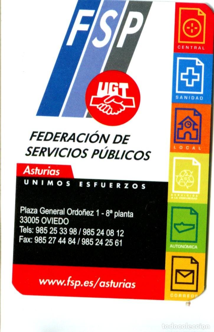 Coleccionismo calendarios: CALENDARIO. POLITICO. SINDICAL. UGT Federacion Servicios Publicos en Asturias A&ntilde;o 2006