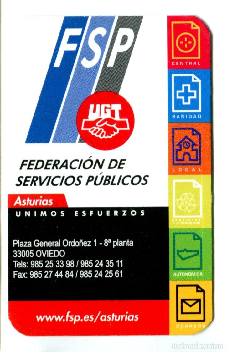 Coleccionismo calendarios: CALENDARIO. POLITICO. SINDICAL. UGT Federacion Servicios Publicos en Asturias A&ntilde;o 2007