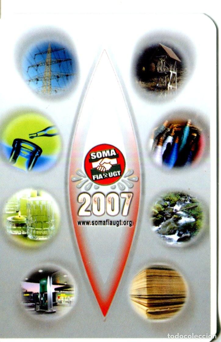 Coleccionismo calendarios: CALENDARIO. POLITICO. SINDICAL. UGT SOMA FIA A&ntilde;o 2007