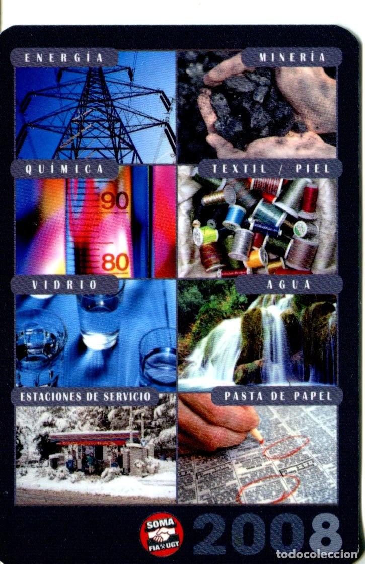Coleccionismo calendarios: CALENDARIO. POLITICO. SINDICAL. UGT SOMA FIA A&ntilde;o 2008