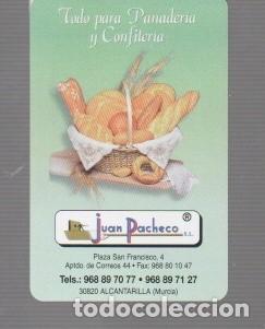 Coleccionismo calendarios: CALENDARIO DE CASA FOURNIER DEL A&Ntilde;O 2010 SERIE PANADERIA JUAN PACHECO ALCANTARILLA