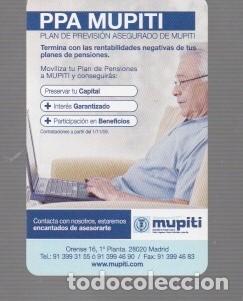 Coleccionismo calendarios: CALENDARIO DE CASA FOURNIER DEL A&Ntilde;O 2010 SERIE PPA MUPITI