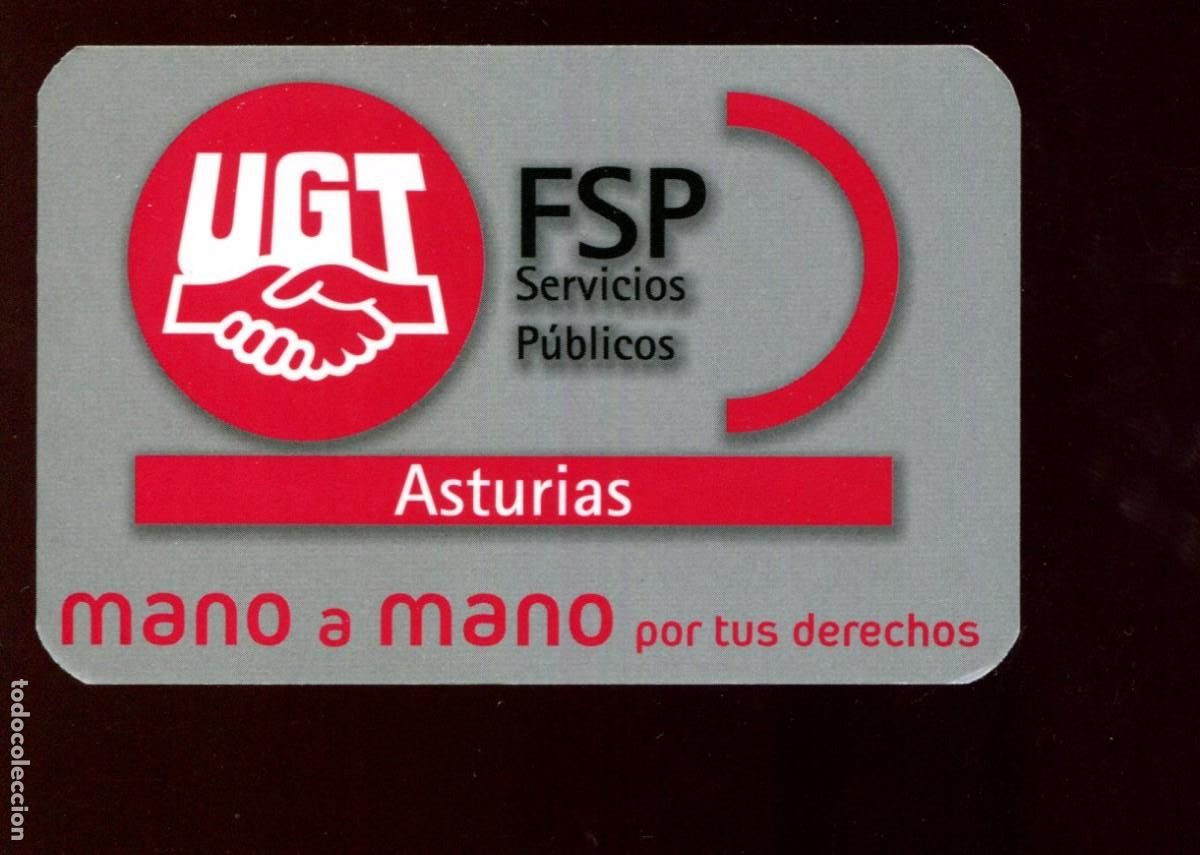 Coleccionismo calendarios: CALENDARIO POL&Iacute;TICO. SINDICATO. UGT. SERVICIOS PUBLICOS ASTURIAS A&Ntilde;O 2012