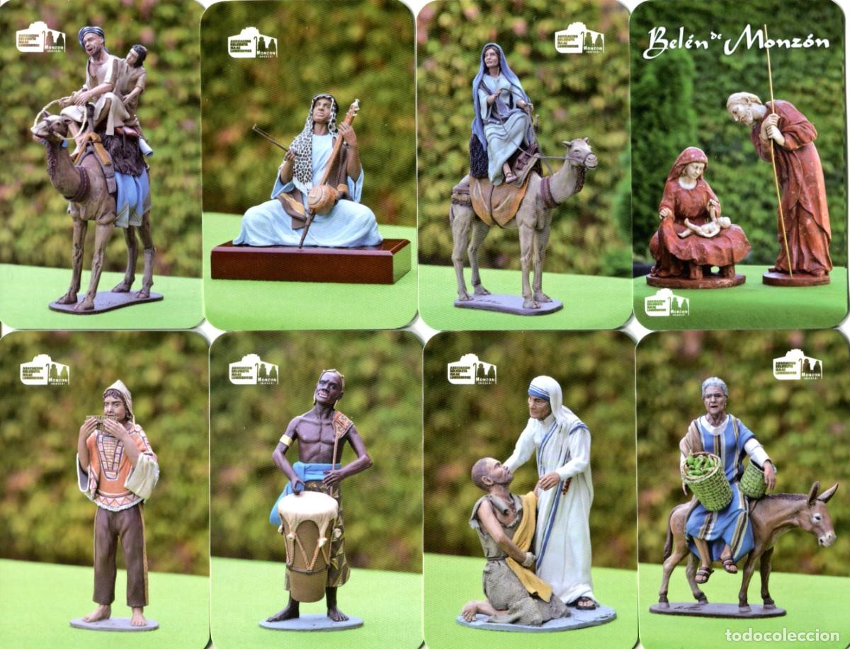 Coleccionismo calendarios: SERIE NUMERADA COMPLETA DE 11 CALENDARIOS FIGURAS DEL BELEN (Monzon) a&ntilde;o 2013