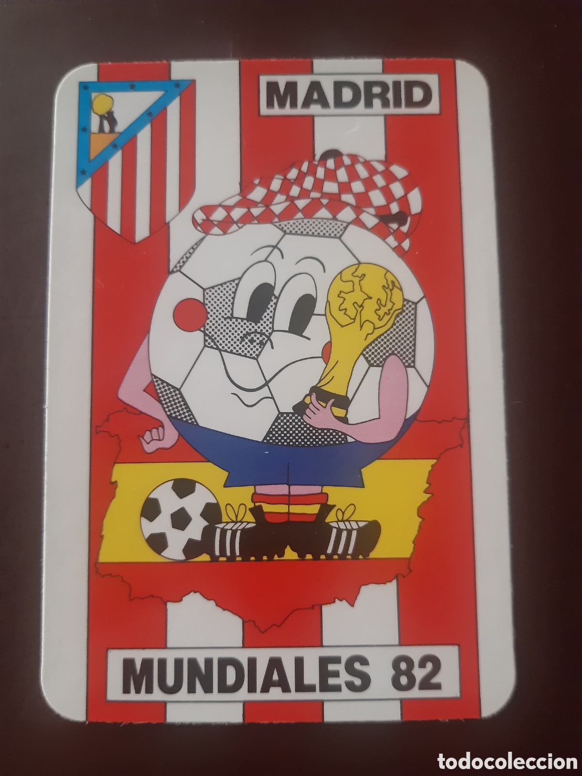 Coleccionismo calendarios: Calendario futbol mundial 82 Madrid