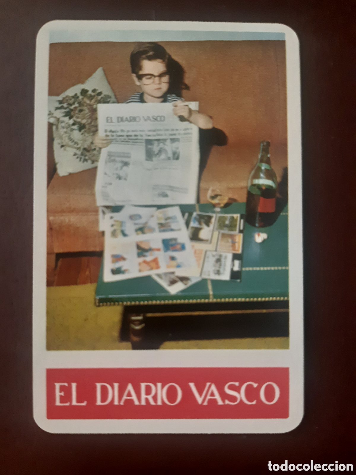 Coleccionismo calendarios: Calendario fournier Diario Vasco 1970