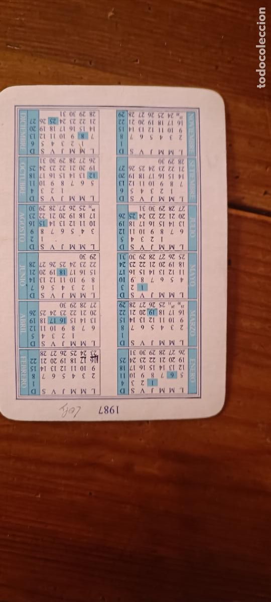 Coleccionismo calendarios: CALENDARIO CAIXA GALICIA 1987 - Foto 2
