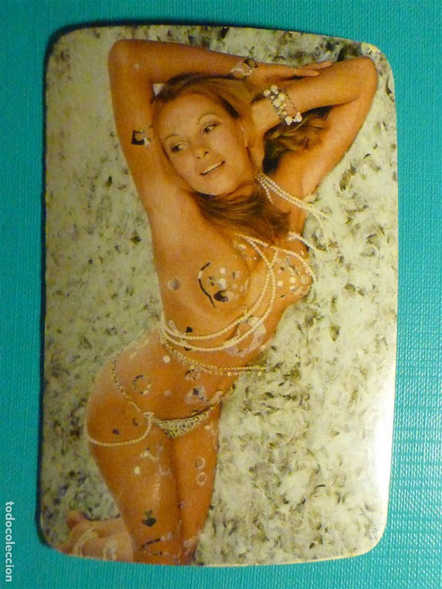 Coleccionismo calendarios: Calendario Er&oacute;tico Chicas, Se&ntilde;oras y Se&ntilde;oritas - A&ntilde;o 1977 - D.L.B. 35.594 XVIII - 8 - Con Publicidad