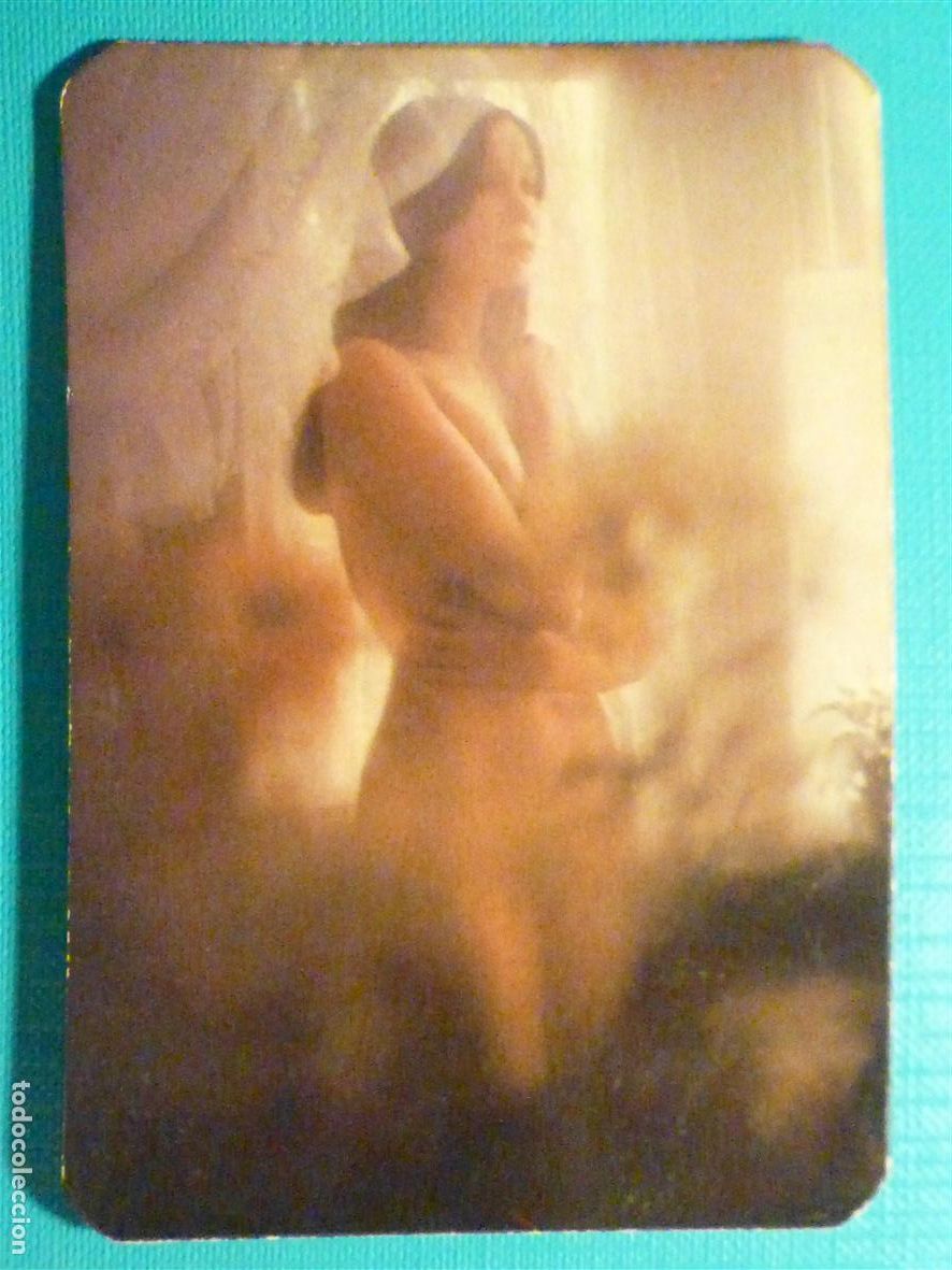 Coleccionismo calendarios: Calendario Er&oacute;tico Chicas, Se&ntilde;oras y Se&ntilde;oritas - A&ntilde;o 1977 - Serie Gray - B-129 - Con publicidad