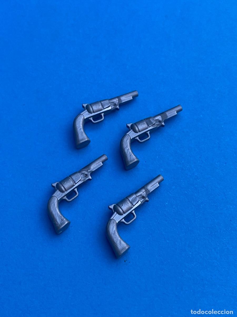 Coleccionismo calendarios: Playmobil lote de pistolas