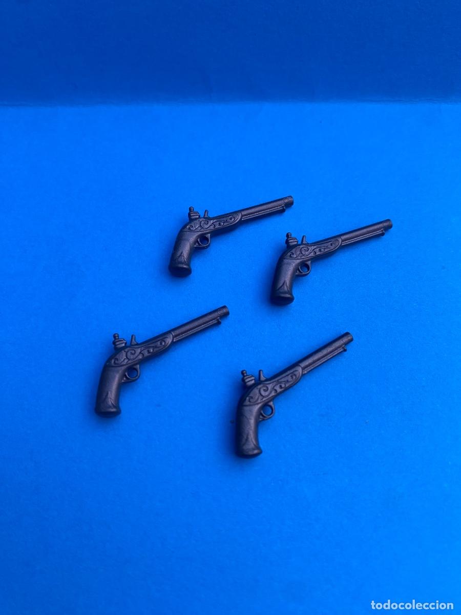 Coleccionismo calendarios: Playmobil lote de pistolas