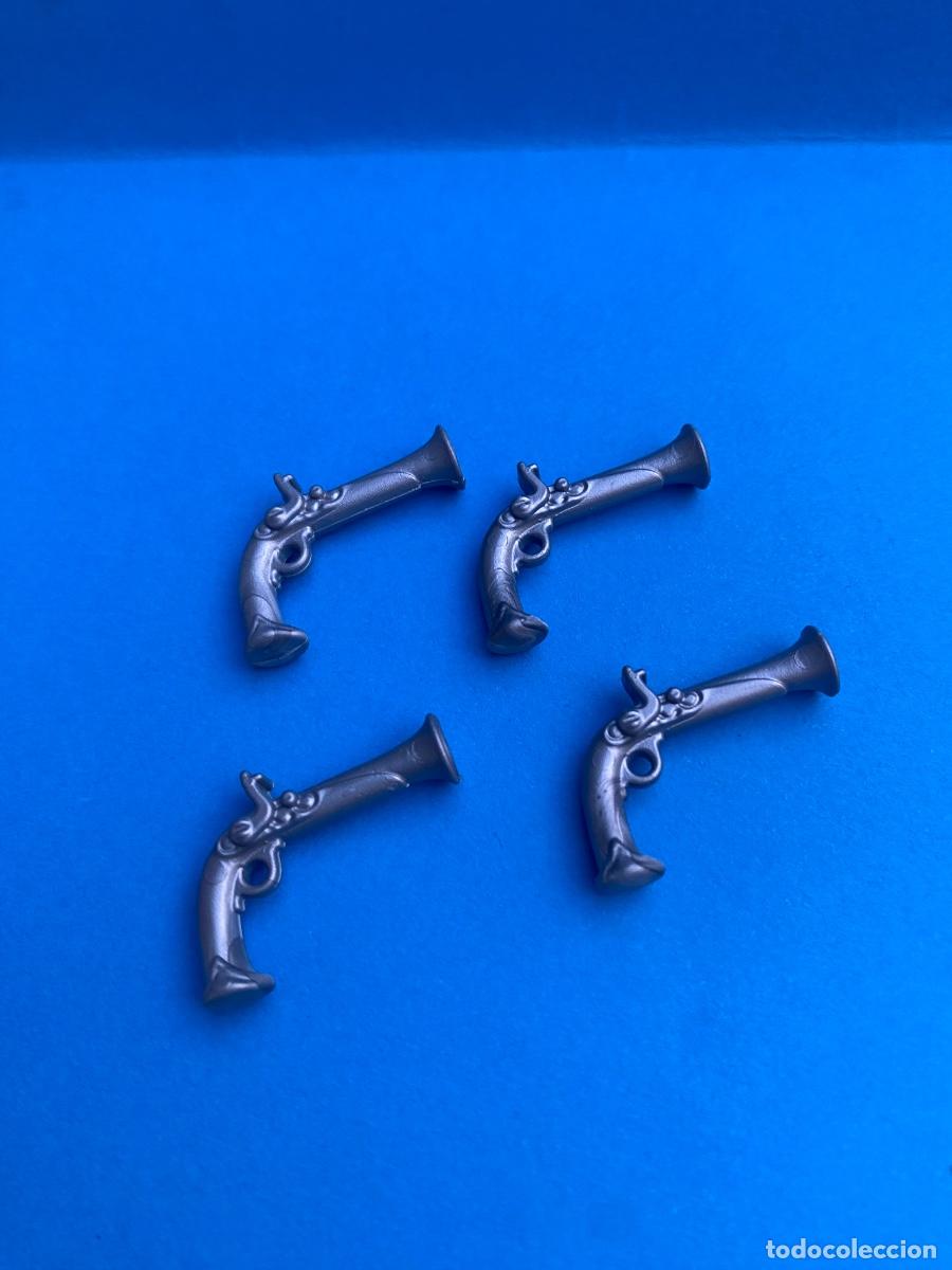 Coleccionismo calendarios: Playmobil lote de pistolas