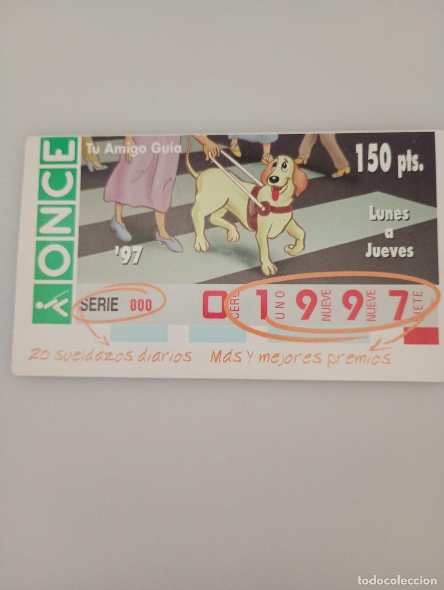 Coleccionismo calendarios: Calendario 1997 Publicidad ONCE