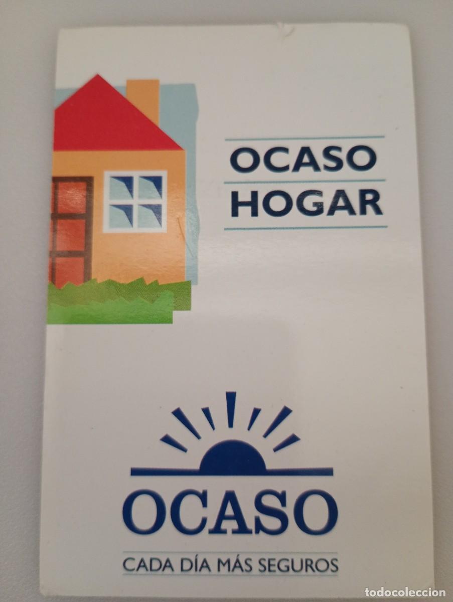 Coleccionismo calendarios: Calendario 1999 Publicidad OCASO