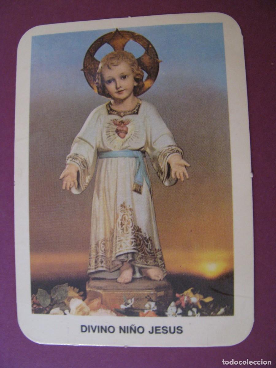 Coleccionismo calendarios: CALENDARIO DE BOLSILLO. IMAGEN DEL DIVINO NI&Ntilde;O JESUS. PUBL. EJERCITO AZUL DE FATIMA., MADRID 1987