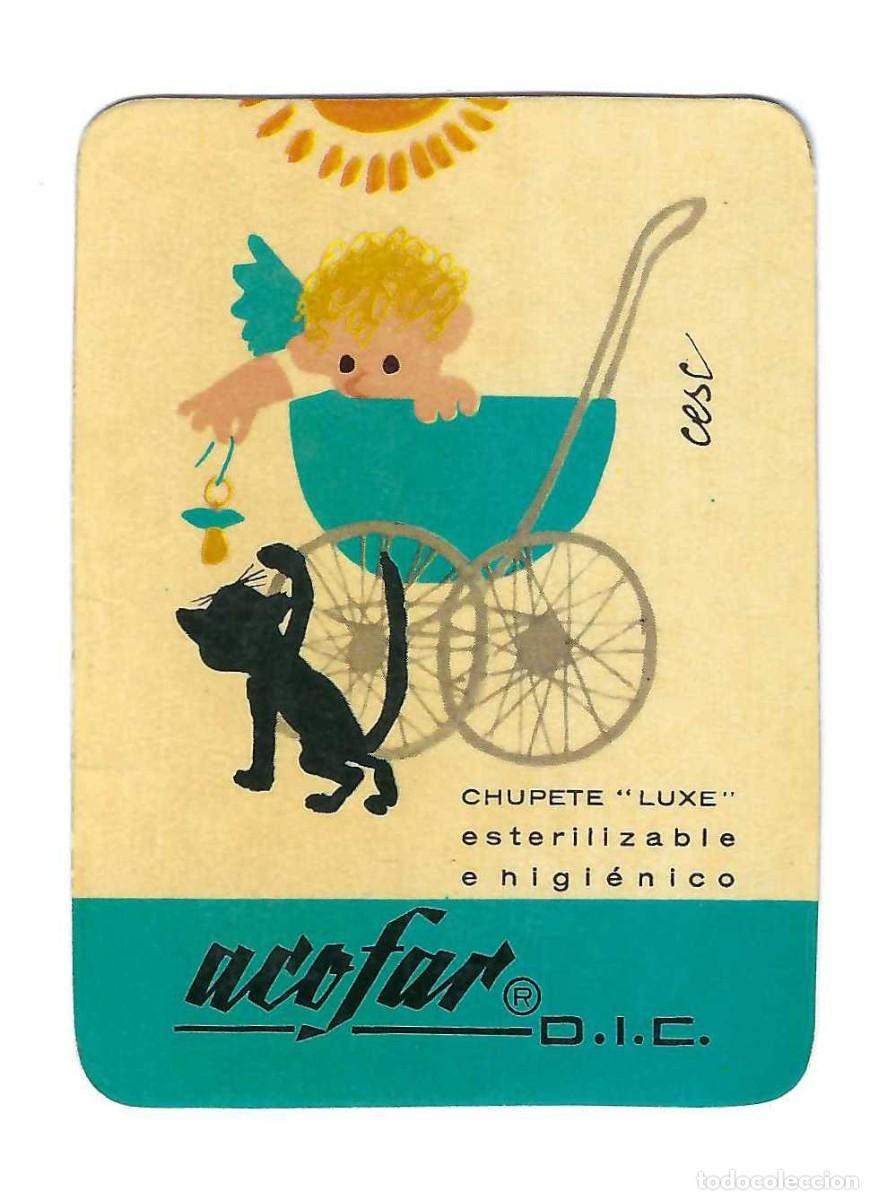 Coleccionismo calendarios: CALENDARIO- ACOFAR. CHUPETE LUXE. ILUSTRACI&Oacute;N DE CESC. 1968