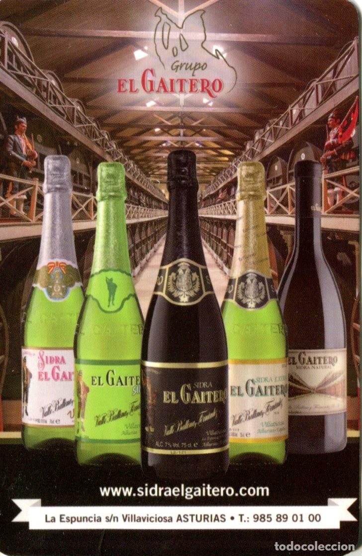 Coleccionismo calendarios: CALENDARIO BOLSILLO - A&Ntilde;O 2014 - SIDRA EL GAITERO - ASTURIAS BEBIDA