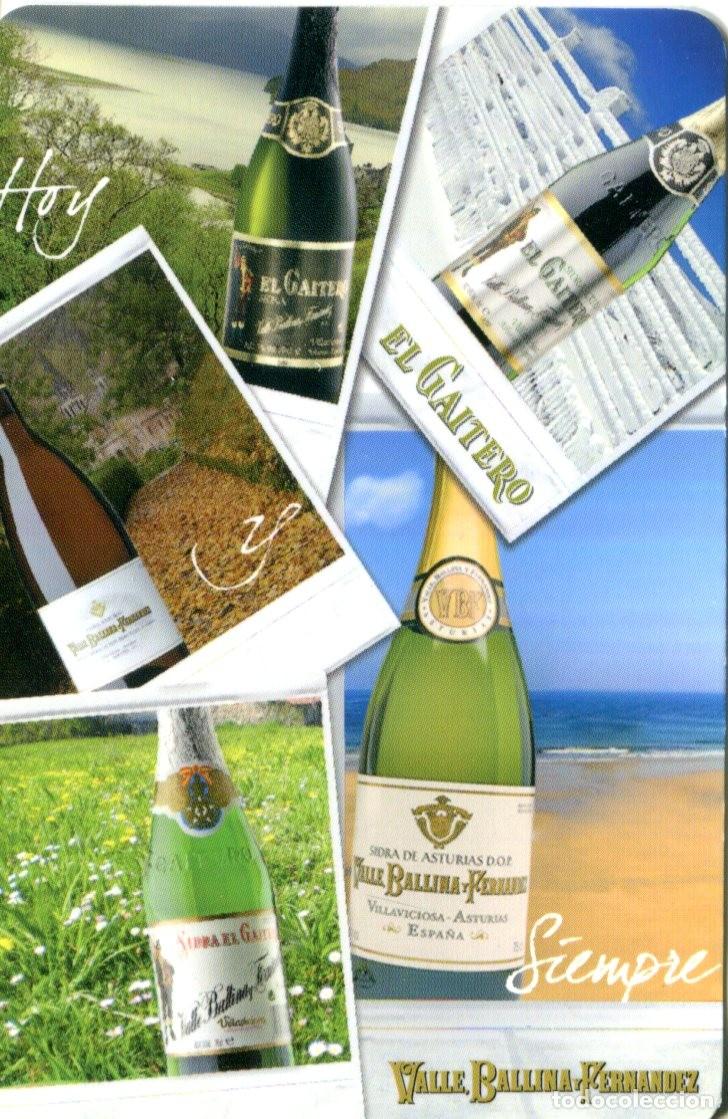 Coleccionismo calendarios: CALENDARIO BOLSILLO - A&Ntilde;O 2010 - SIDRA EL GAITERO - ASTURIAS BEBIDA