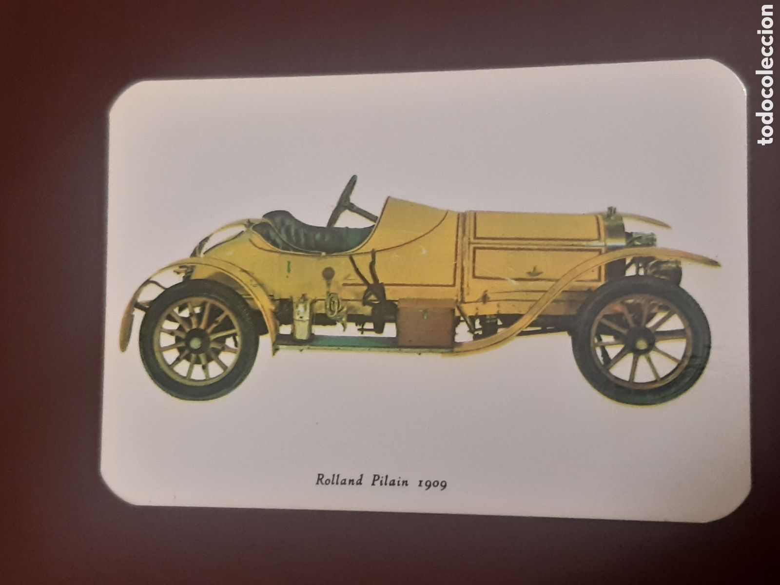 Coleccionismo calendarios: Calendario coche 1971