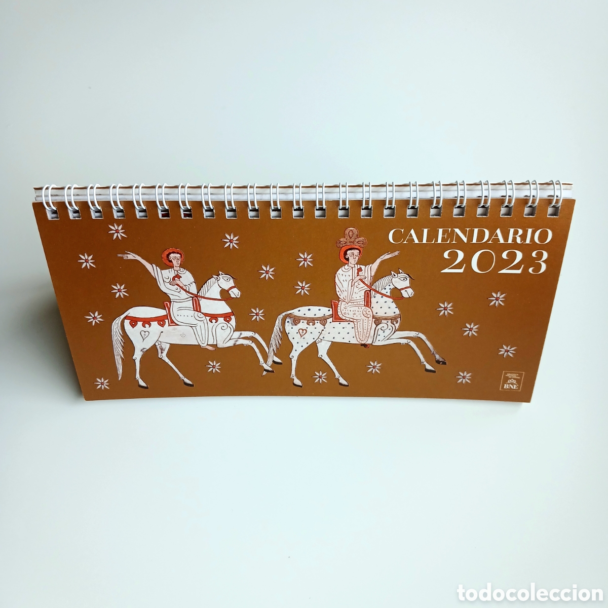 Coleccionismo calendarios: Calendario de mesa a&ntilde;o 2023 de la Biblioteca Nacional de Espa&ntilde;a (BNE)
