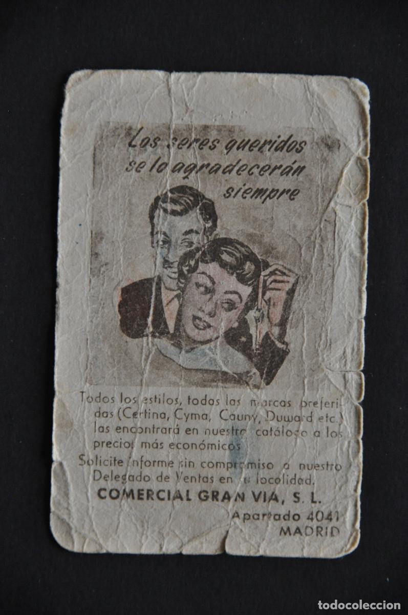 Coleccionismo calendarios: CALENDARIO COMERCIAL GRAN V&Iacute;A S.L. (MADRID) 1958