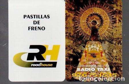 Coleccionismo calendarios: CALENDARIO DEL A&Ntilde;O 2002 DE COPERATIVA DE AUTO TAXI PUBLICIDAD PASTILLAS DE FRENO ZARAGOZA