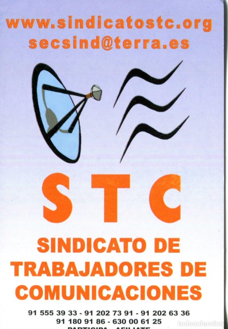 Coleccionismo calendarios: CALENDARIO STC SINDICATO DE TRABAJADORES DE COMUNICACIONES A&Ntilde;O 2005