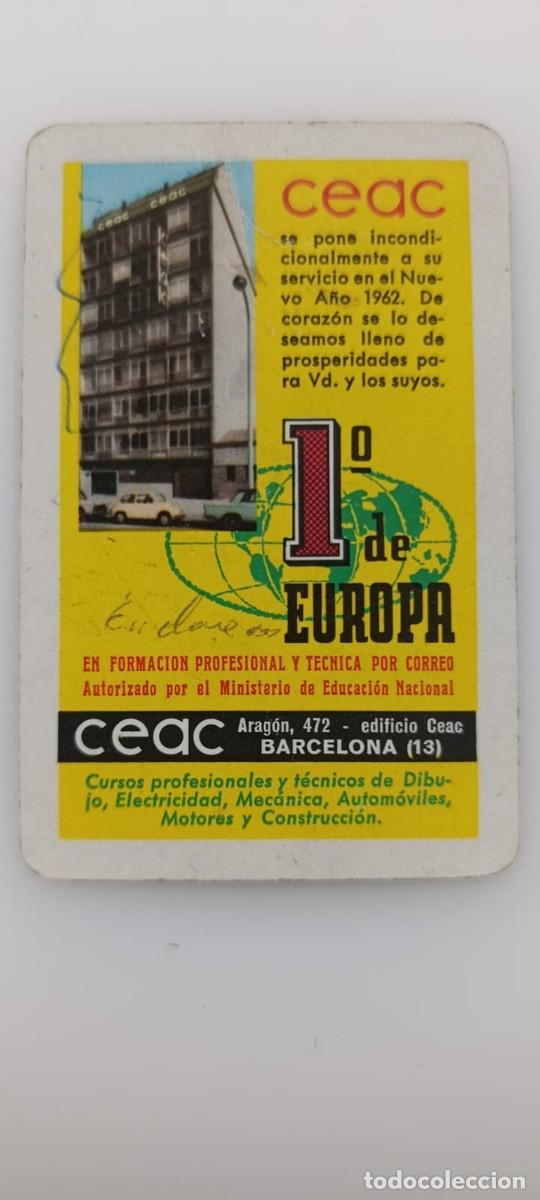 Coleccionismo calendarios: CALENDARIO FOURNIER A&Ntilde;O 1962