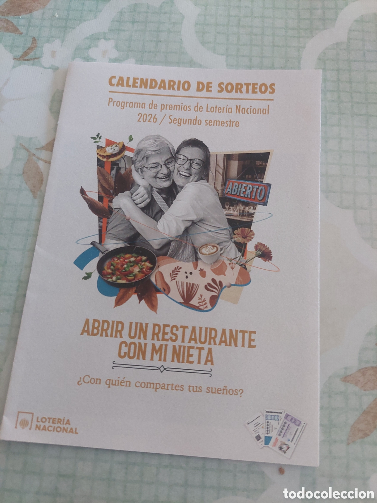 Coleccionismo calendarios: 2026 CALENDARIO de sorteos loter&iacute;a nacional