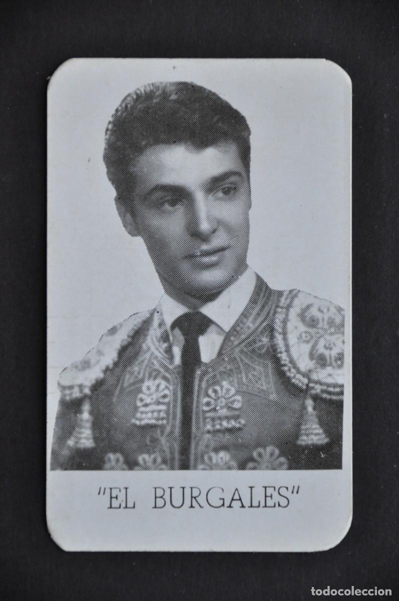 Coleccionismo calendarios: CALENDARIO DEL TORERO &rdquo;EL BURGAL&Eacute;S&rdquo; - 1965