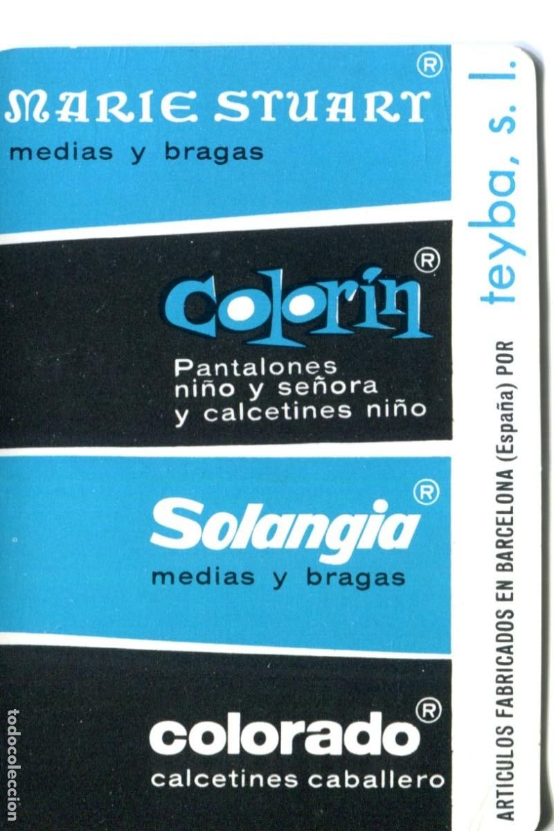Coleccionismo calendarios: MARIE STUART, COLORIN, SOLANGIA, COLORADO. BARCELONA. CALENDARIO 1965