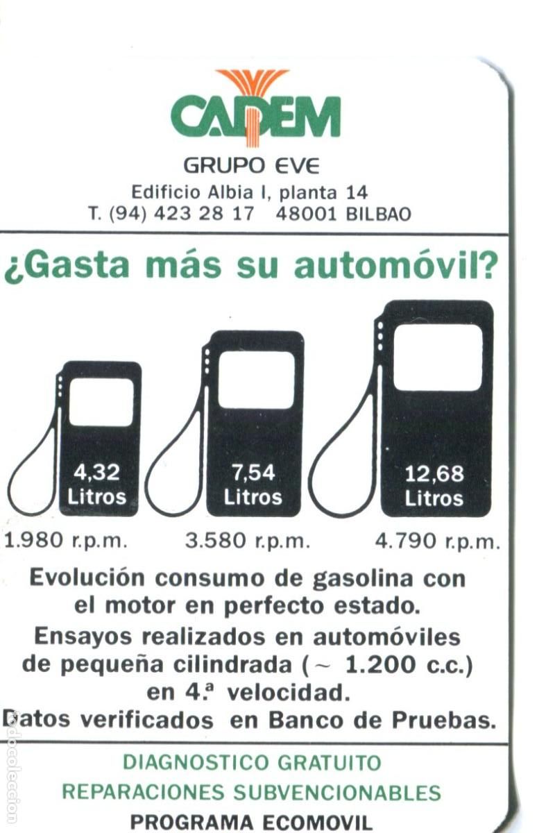 Coleccionismo calendarios: CALENDARIO VASCO CADEM GRUPO EVE A&Ntilde;O 1988