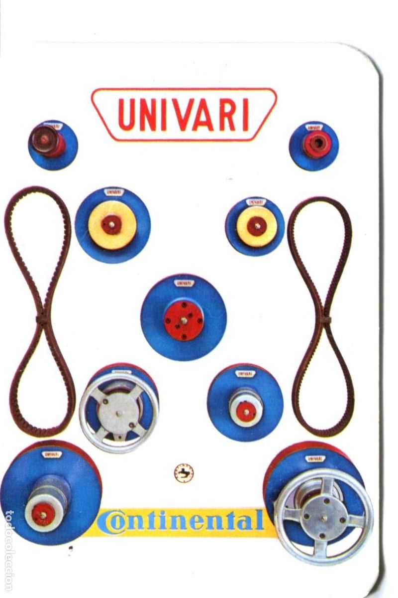 Coleccionismo calendarios: Calendario Continental. Univari - A&ntilde;o 1974