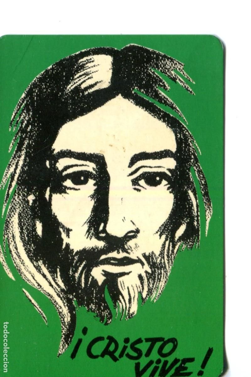 Coleccionismo calendarios: Calendario CRISTO VIVE ! 1982 Librer&iacute;a Don Bosco PAMPLONA RELIGIOSO