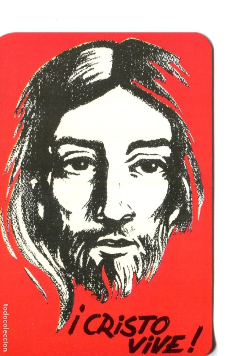 Coleccionismo calendarios: Calendario CRISTO VIVE ! 1986 Librer&iacute;a Don Bosco PAMPLONA RELIGIOSO