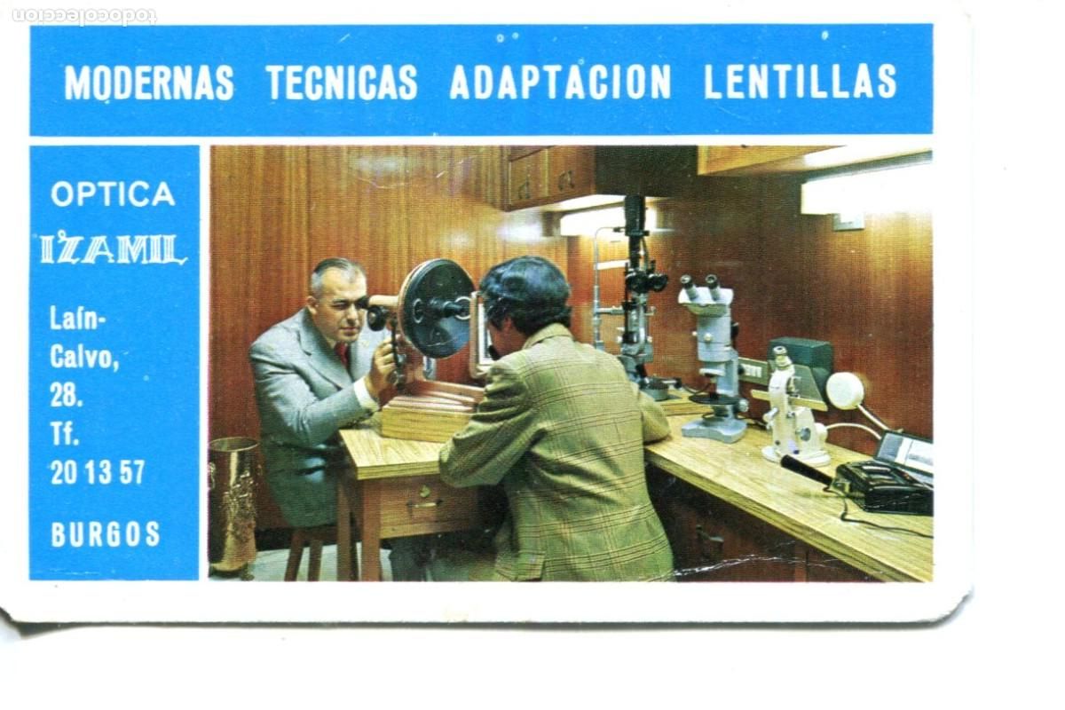 Coleccionismo calendarios: Calendario de bolsillo - &Oacute;ptica Izamil - Lat&iacute;n Calvo, 28 - Burgos - 1976