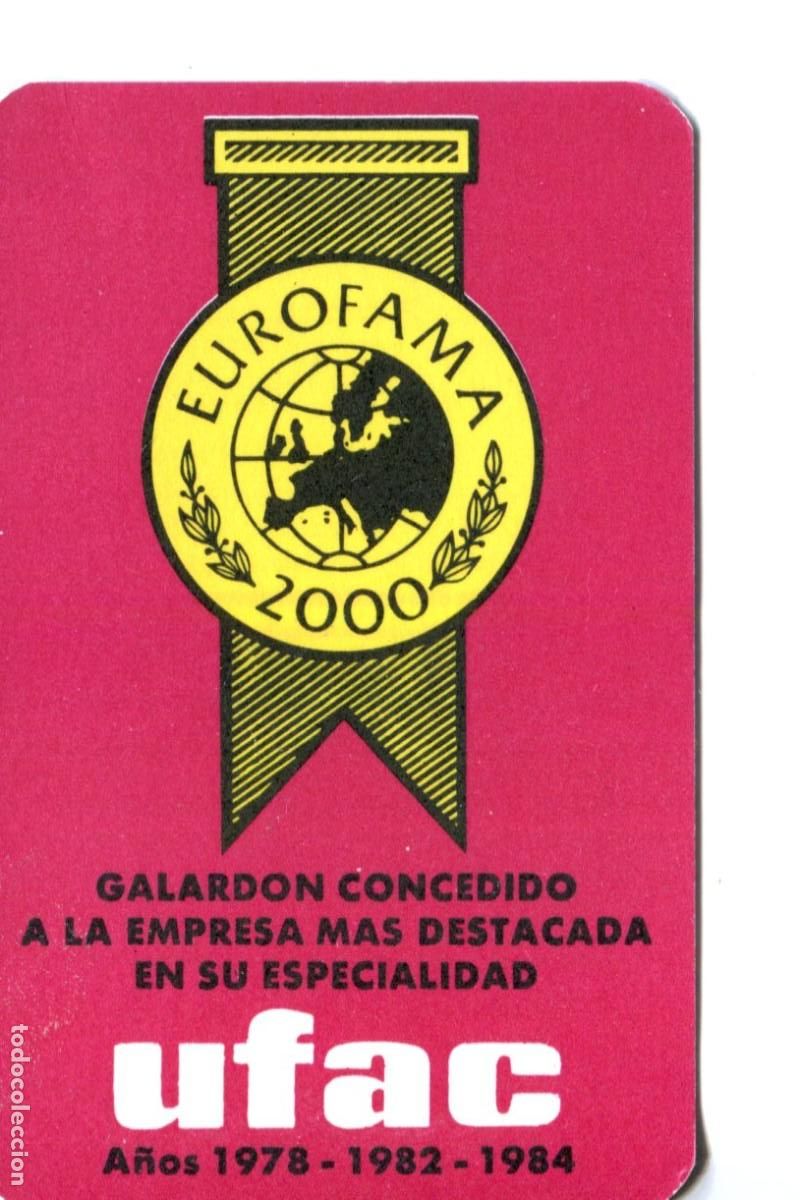 Coleccionismo calendarios: CALENDARIO PIENSOS UFAC GALARD&Oacute;N EUROFAMA A&Ntilde;O 1985