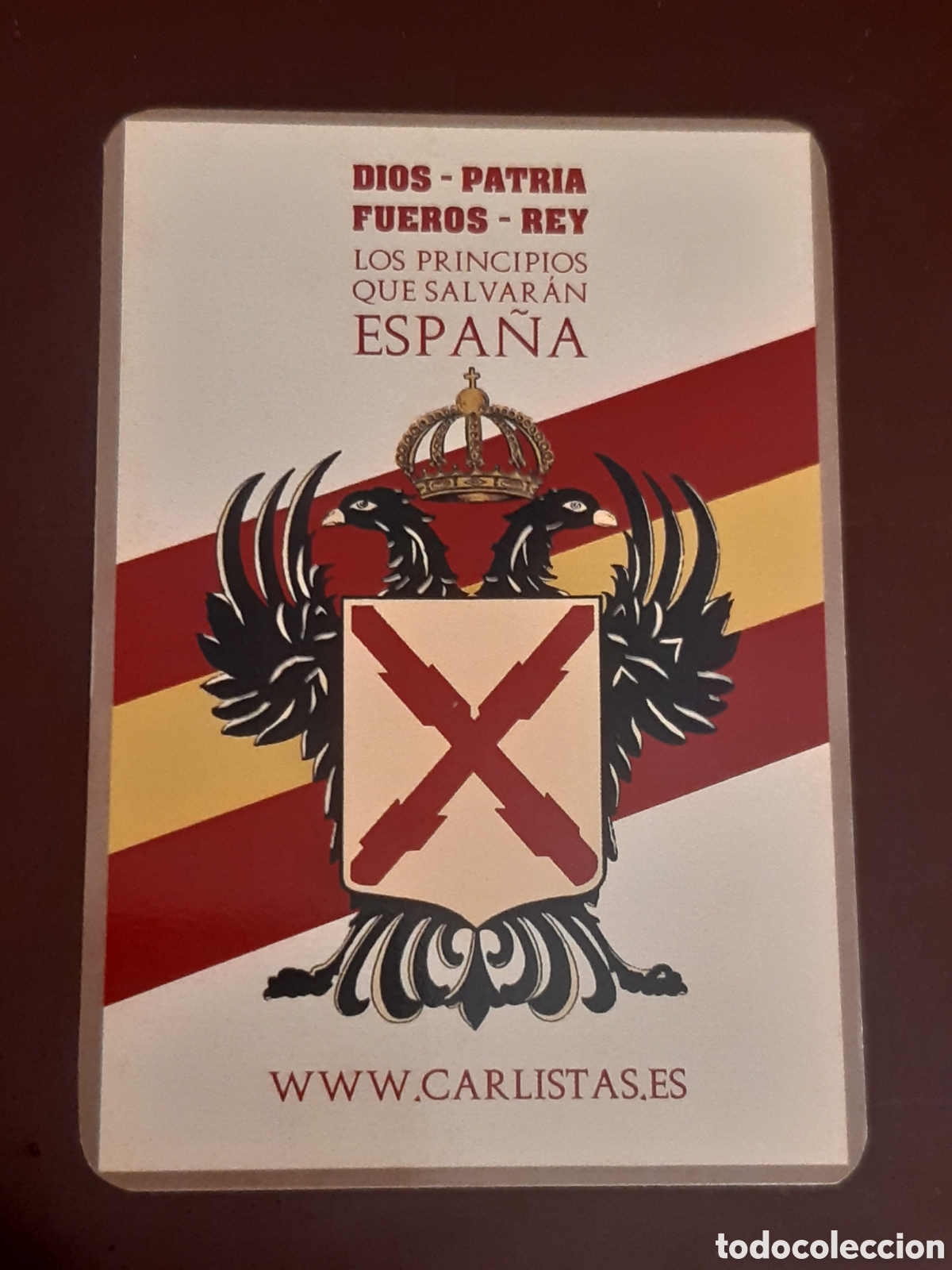 Coleccionismo calendarios: Calendario Carlista crc 2022
