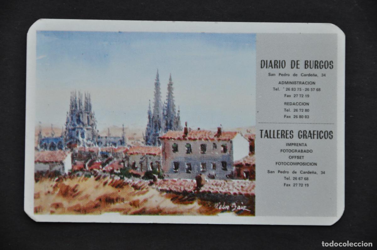 Coleccionismo calendarios: CALENDARIO DIARIO DE BURGOS 1992