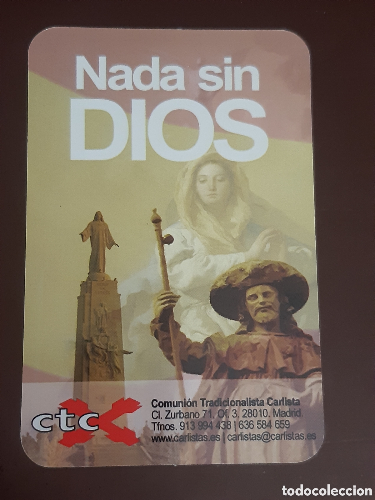 Coleccionismo calendarios: Calendario Carlista ctc 2020
