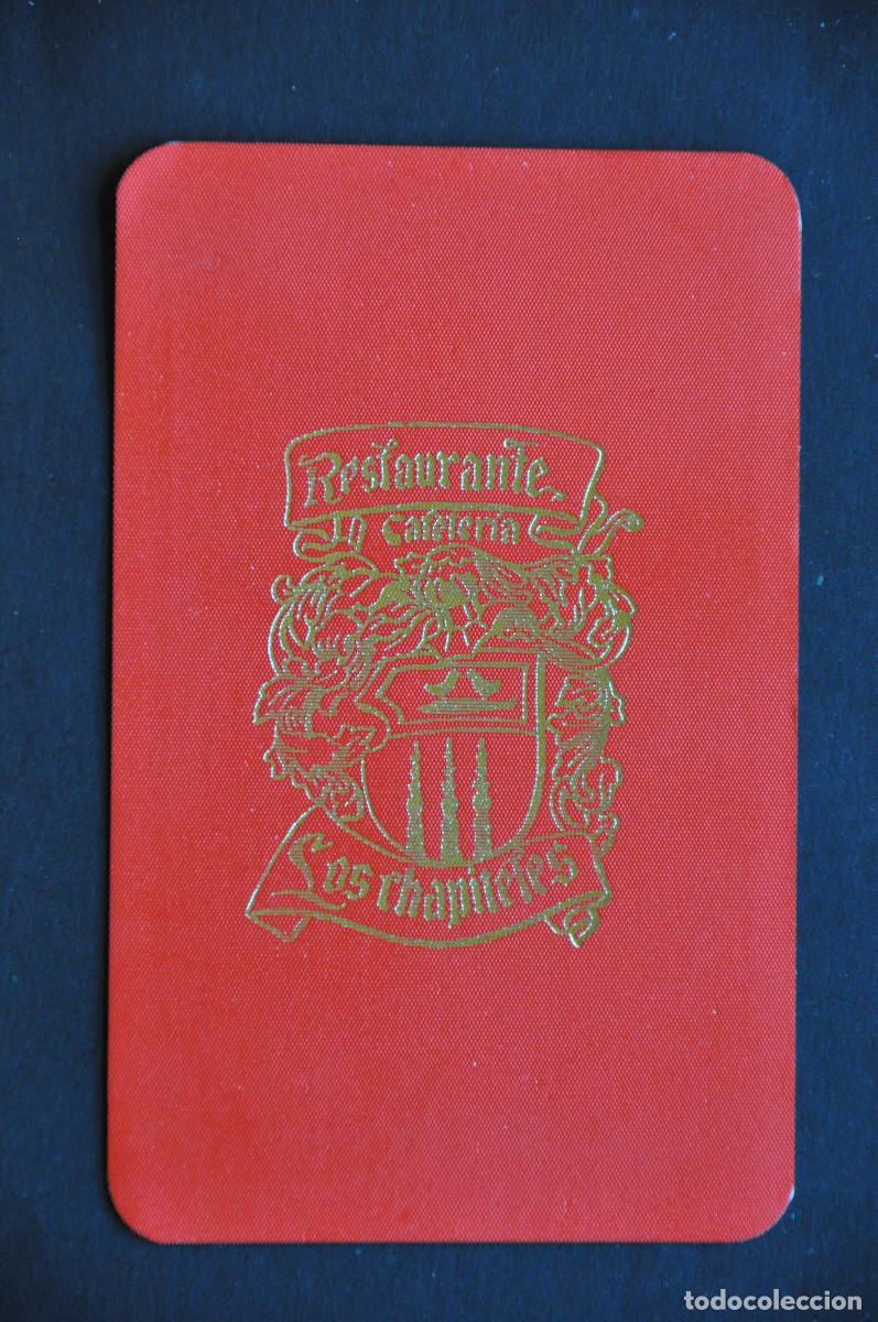 Coleccionismo calendarios: CALENDARIO RESTAURANTE CAFETER&Iacute;A &rdquo;LOS CHAPITELES&rdquo; (BURGOS) 1976