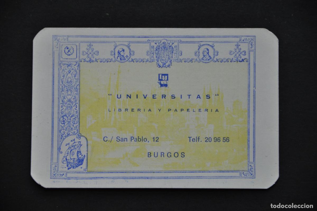 Coleccionismo calendarios: CALENDARIO LIBRER&Iacute;A &rdquo;UNIVERSITAS&rdquo; (BURGOS) 1981