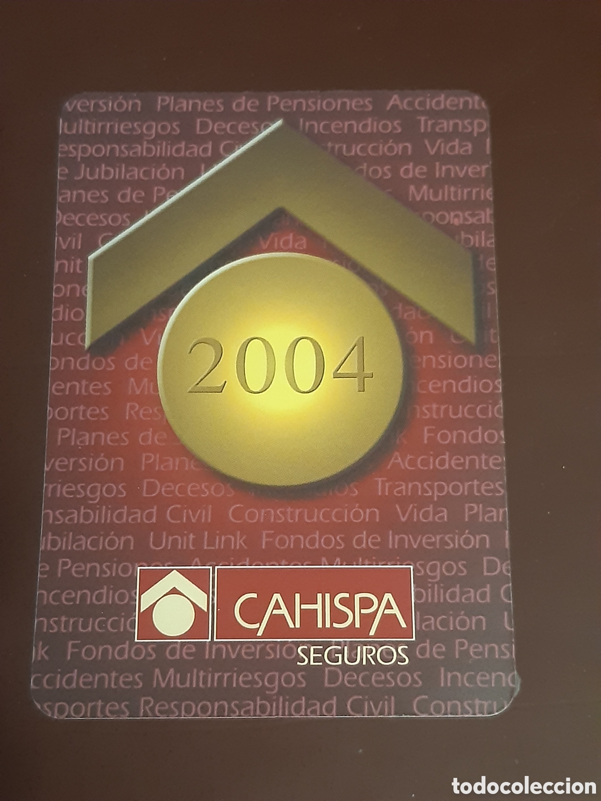 Coleccionismo calendarios: Calendario seguros Cahispa 2004
