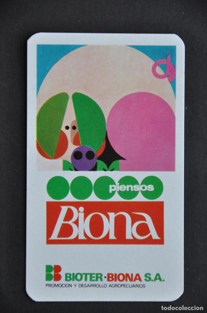 Coleccionismo calendarios: CALENDARIO DE PIENSOS BIONA 1977